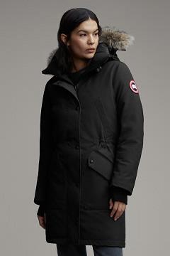 Chamarras Canada Goose Mujer México - Ellesmere Abrigos Negros SZ0273916